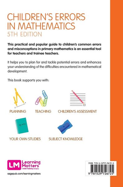 Produktbild: Children's Errors in Mathematics