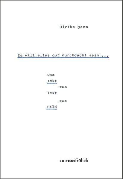 Produktbild: Es will alles gut durchdacht sein &hellip;