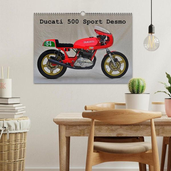 Produktbild: Ducati 500 Sport Desmo (Wandkalender 2026 DIN A3 quer), CALVENDO Monatskalender