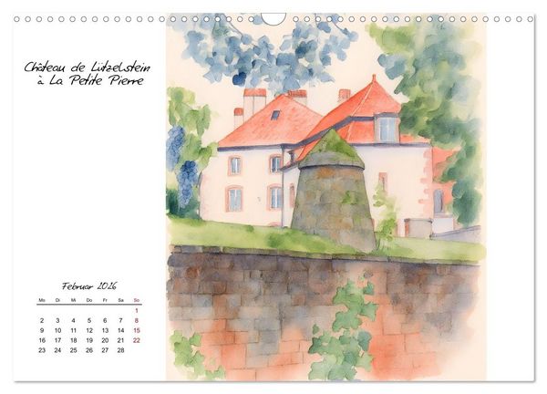 Produktbild: Zauberhafte Motive aus dem Elsass (Wandkalender 2026 DIN A3 quer), CALVENDO Monatskalender