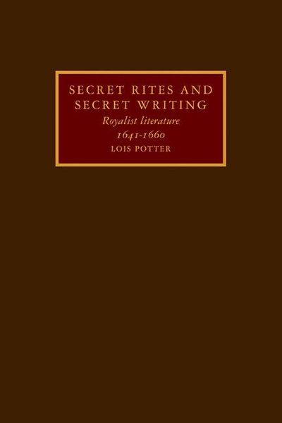 Produktbild: Secret Rites and Secret Writing