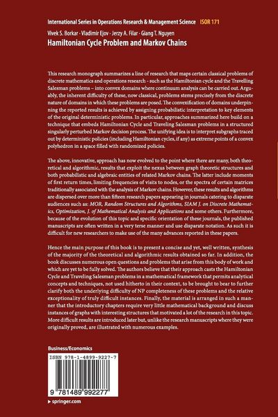 Produktbild: Hamiltonian Cycle Problem and Markov Chains