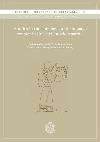 Produktbild: Studies in the languages and language contact in Pre-Hellenistic Anatolia