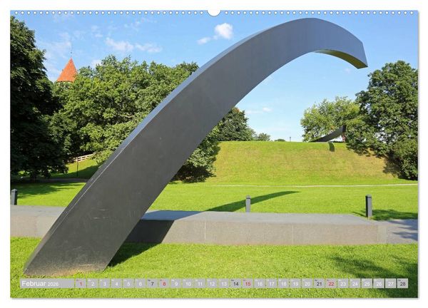 Produktbild: Die Altstadt von Tallinn (hochwertiger Premium Wandkalender 2026 DIN A2 quer), Kunstdruck in Hochglanz