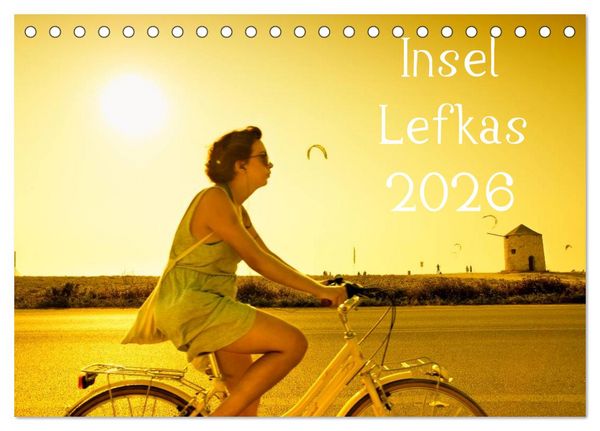 Insel Lefkas (Tischkalender 2026 DIN A5 quer), CALVENDO Monatskalender