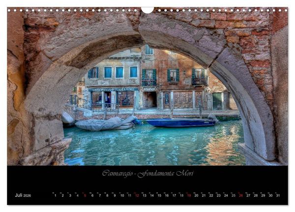 Produktbild: Venedig &ndash; La Serenissima (Wandkalender 2026 DIN A3 quer), CALVENDO Monatskalender