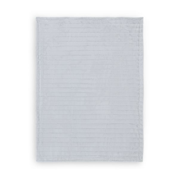 Produktbild: Decke Plush Comfort Frostgrau