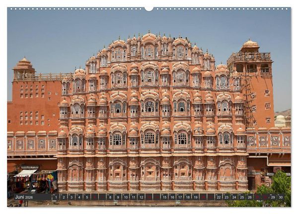 Produktbild: Indiens Tempel und Pal&auml;ste (Wandkalender 2026 DIN A2 quer), CALVENDO Monatskalender