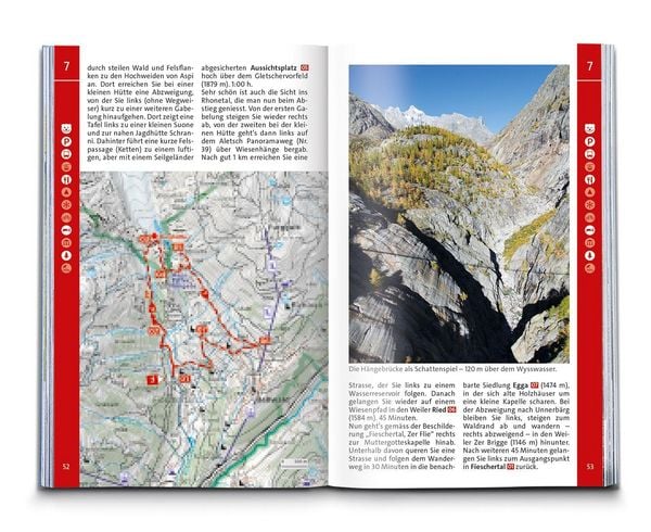 Produktbild: KOMPASS Wanderf&uuml;hrer Wallis, 80 Touren