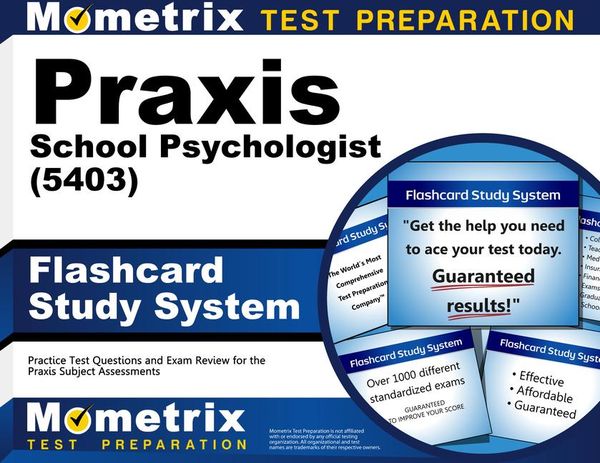 Produktbild: PRAXIS School Psychologist (5403) Flashcard Study System
