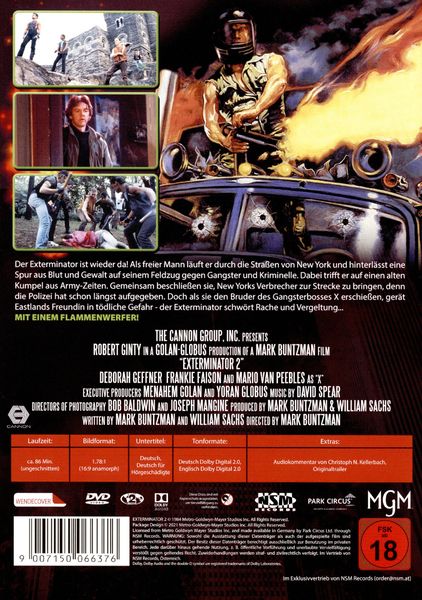 Produktbild: The Exterminator 2 (Uncut)