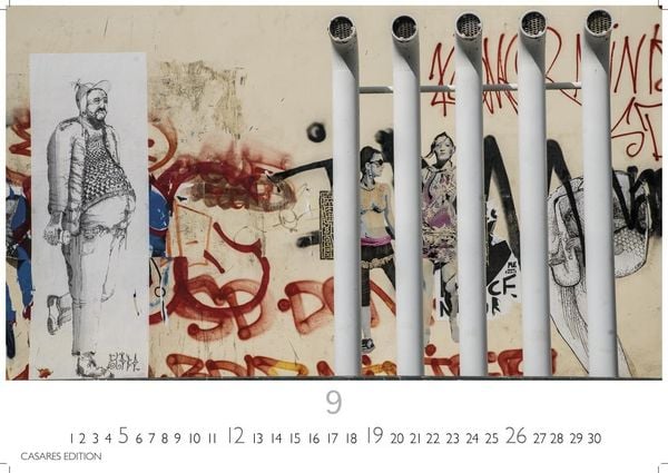 Produktbild: Berlin Street Art Kalender 2027 &ndash; Wandkalender | Fotokalender Deutschland 35x50cm Gro&szlig;format &ndash; Vielfalt und Kreativit&auml;t der urbanen Kunst