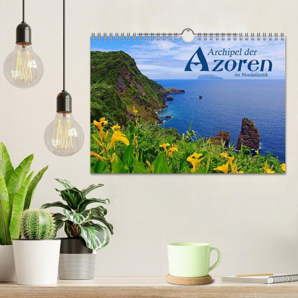 Produktbild: Archipel der Azoren im Nordatlantik (Wandkalender 2026 DIN A4 quer), CALVENDO Monatskalender
