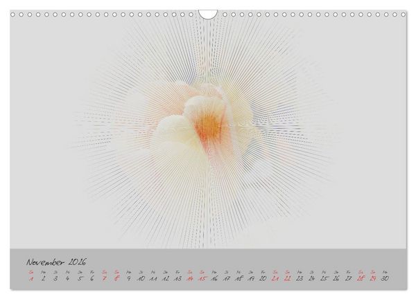 Produktbild: Bl&uuml;ten FineArt (Wandkalender 2026 DIN A3 quer), CALVENDO Monatskalender