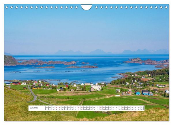 Produktbild: Norwegen - ein traumhaftes Reiseziel (Wandkalender 2026 DIN A4 quer), CALVENDO Monatskalender