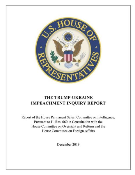 Produktbild: The Trump-Ukraine Impeachment Report