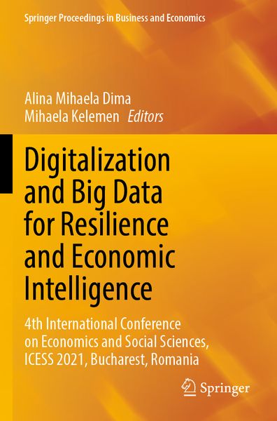Produktbild: Digitalization and Big Data for Resilience and Economic Intelligence