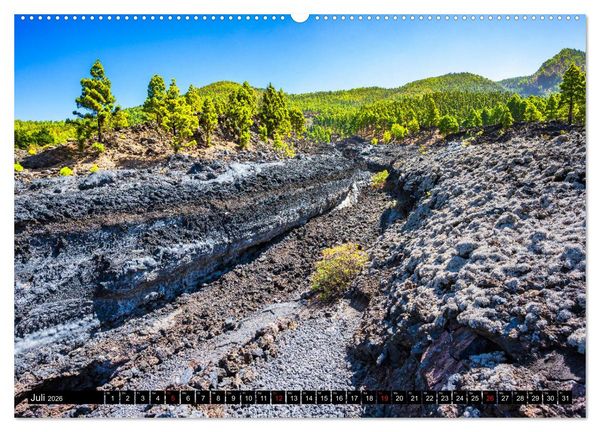 Produktbild: La Palma - Landschaften und Meer (Wandkalender 2026 DIN A2 quer), CALVENDO Monatskalender