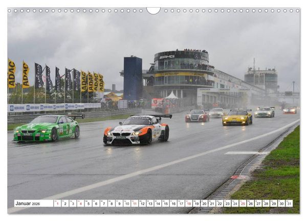 Produktbild: Motorsport am N&uuml;rburgring (Wandkalender 2026 DIN A3 quer), CALVENDO Monatskalender