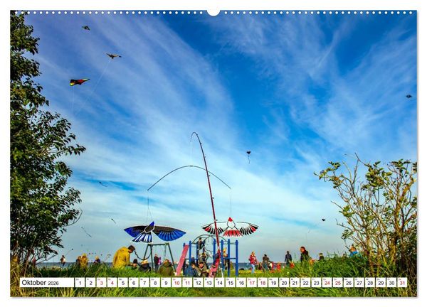 Produktbild: Naturparadies Zierow - Ostsee Idylle pur in der Wismarer Bucht (hochwertiger Premium Wandkalender 2026 DIN A2 quer), Kunstdruck in Hochglanz