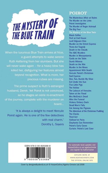 Produktbild: The Mystery of the Blue Train