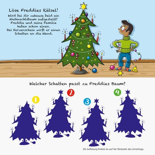 Produktbild: Mein Weihnachtsblock: 24 Ideen zum Malen, Basteln, R&auml;tseln