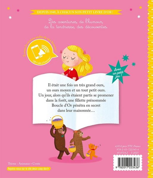 Produktbild: Boucle d'or et les trois ours