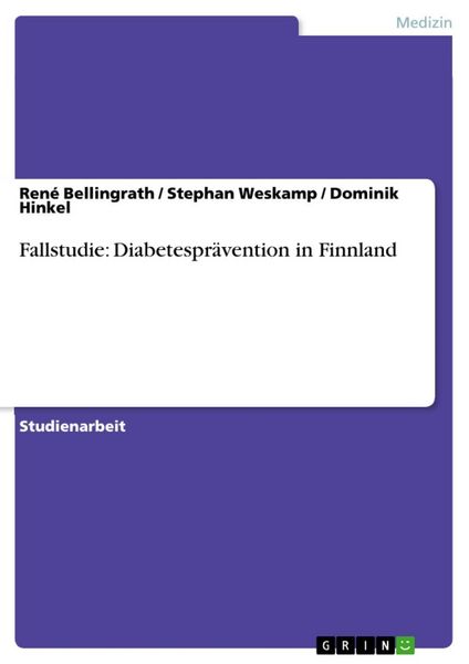 Produktbild: Fallstudie: Diabetespr&auml;vention in Finnland