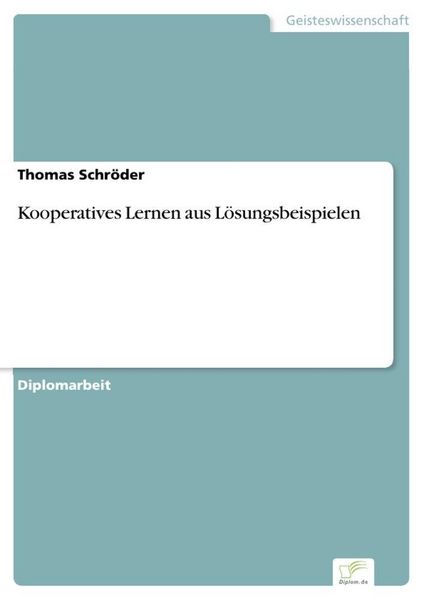 Produktbild: Kooperatives Lernen aus L&ouml;sungsbeispielen
