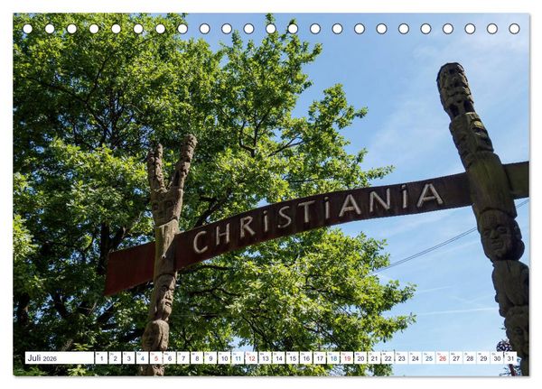 Produktbild: Sommer in Kopenhagen (Tischkalender 2026 DIN A5 quer), CALVENDO Monatskalender