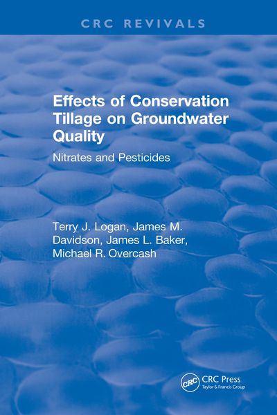 Produktbild: Effects Conservation Tillage On Ground Water Quality