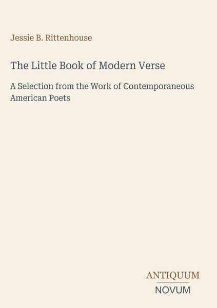 Produktbild: The Little Book of Modern Verse