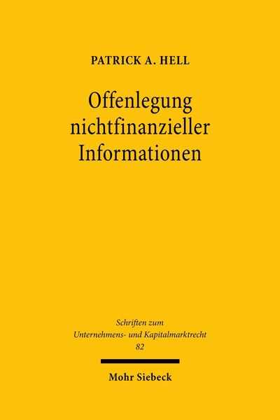 Produktbild: Offenlegung nichtfinanzieller Informationen