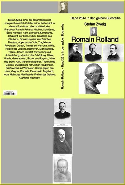 Produktbild: Romain Rolland - Band 251 in der gelben Buchreihe - bei J&uuml;rgen Ruszkowski