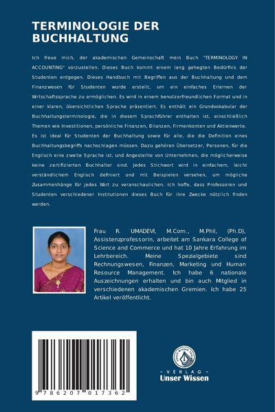 Produktbild: Terminologie der Buchhaltung