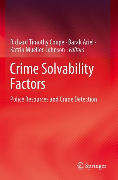 Produktbild: Crime Solvability Factors