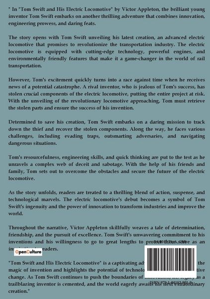 Produktbild: Tom Swift and his Electric Locomotive