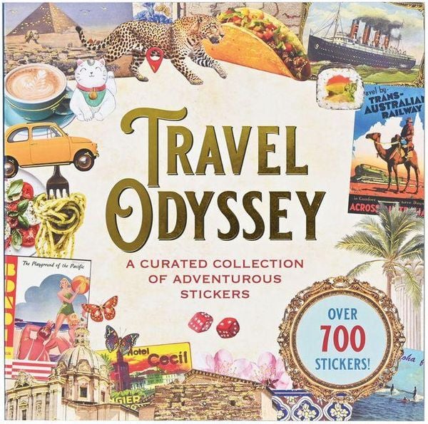 Produktbild: Travel Odyssey Sticker Book (Over 700 Stickers!)