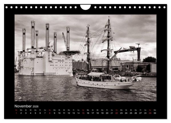 Produktbild: Segelschiffe auf der Ostsee (Wandkalender 2026 DIN A4 quer), CALVENDO Monatskalender