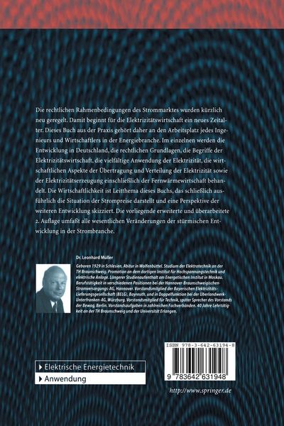 Produktbild: Handbuch der Elektrizit&auml;tswirtschaft