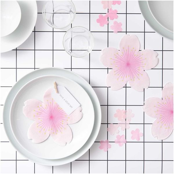 Produktbild: Serviette Kirschbl&uuml;te, MIX