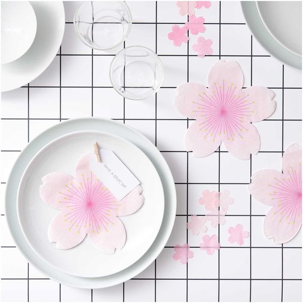 Produktbild: Serviette Kirschbl&uuml;te,
