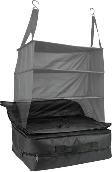 Produktbild: Calima Camping Wandregal Camping Regal Schwarz 46035