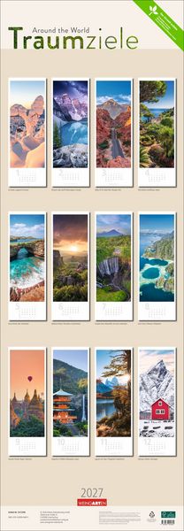 Produktbild: Traumziele Kalender 2027 - Around the World