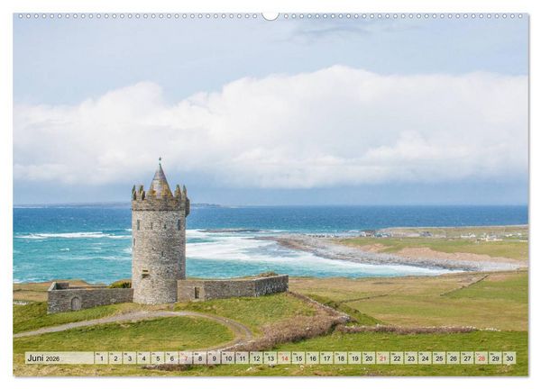 Produktbild: Irland - Eine Rundreise (hochwertiger Premium Wandkalender 2026 DIN A2 quer), Kunstdruck in Hochglanz