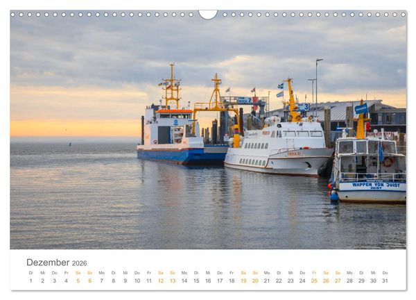Produktbild: Norderney Sehnsuchtskalender (Wandkalender 2026 DIN A3 quer), CALVENDO Monatskalender
