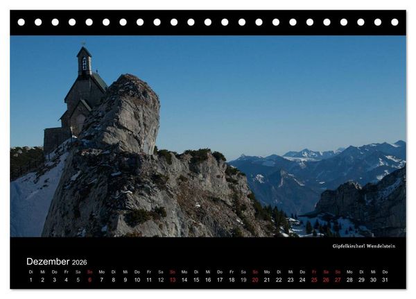 Produktbild: Unterwegs auf dem Maximiliansweg (Tischkalender 2026 DIN A5 quer), CALVENDO Monatskalender
