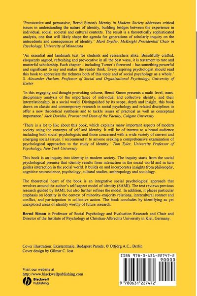 Produktbild: Identity in Modern Society