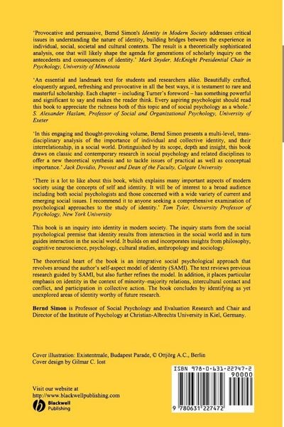 Produktbild: Identity in Modern Society