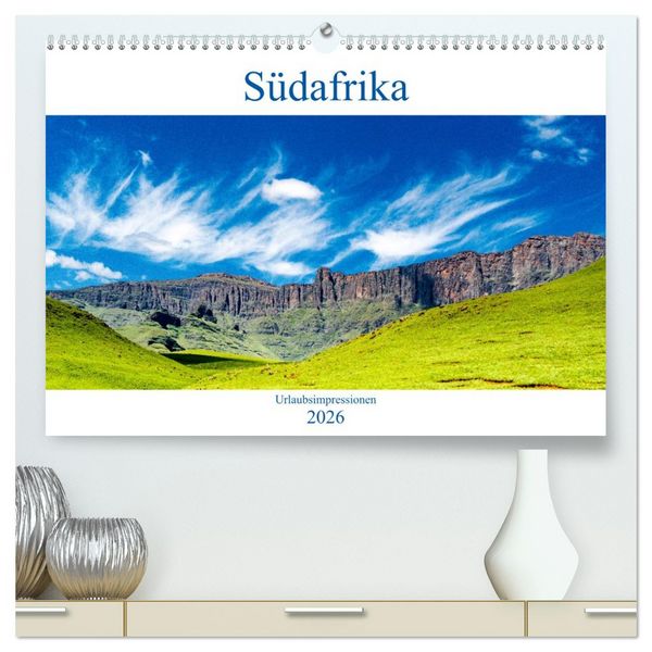 Produktbild: S&uuml;dafrika - Urlaubsimpressionen (hochwertiger Premium Wandkalender 2026 DIN A2 quer), Kunstdruck in Hochglanz